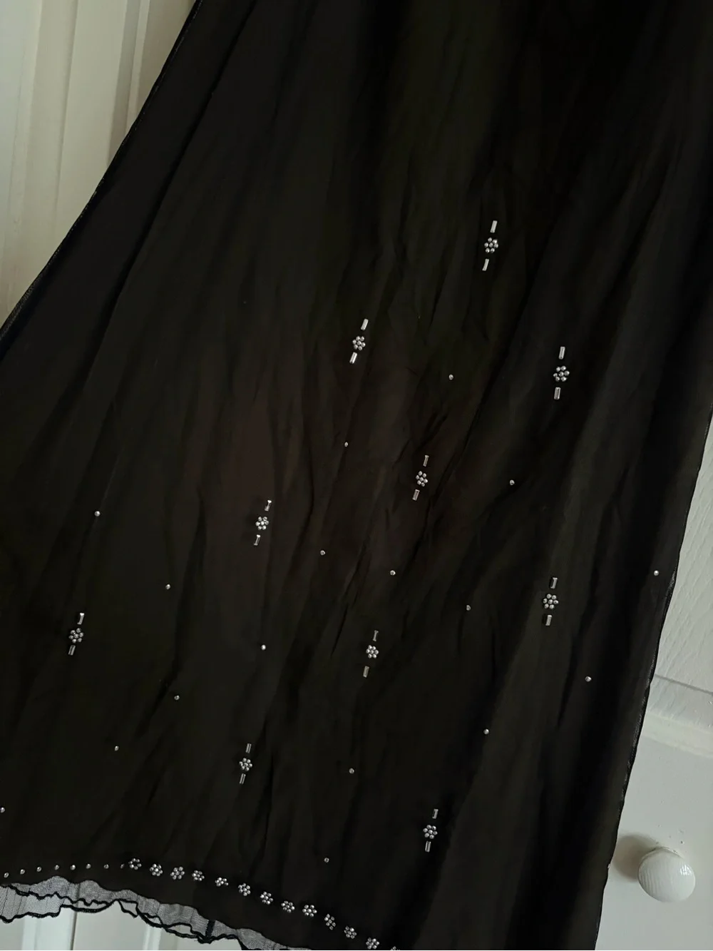 anthropologie maxi skirt